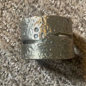 Rustic cuff bracelet